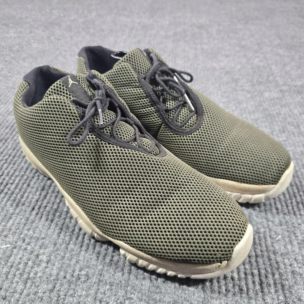 Jordan Future Low Shoes Mens Size 14 Green‎ Mesh Athletic Sneakers 718948-305